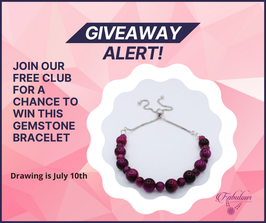 Giveaway Alert Gemstone Bolo Bracelet!