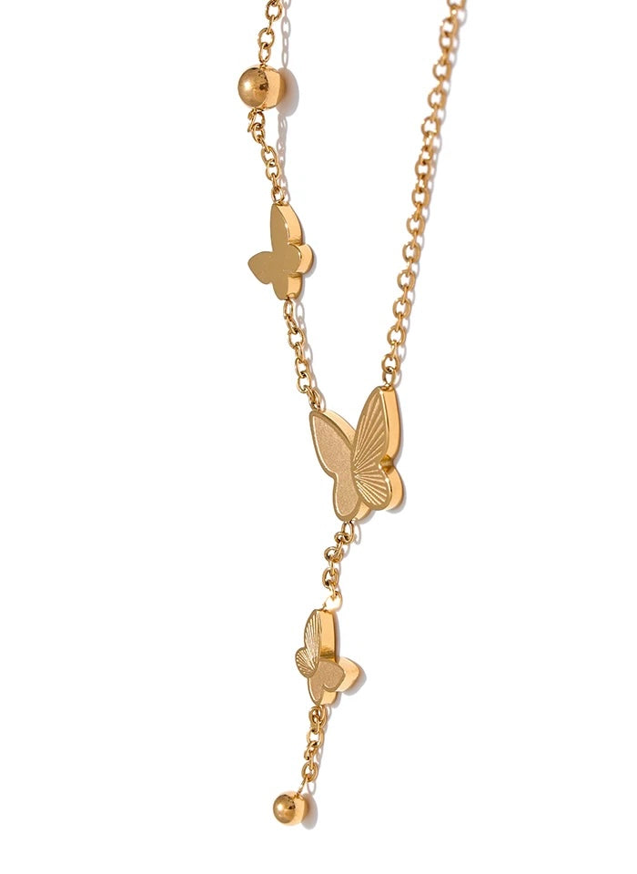 Dainty Butterfly Necklace