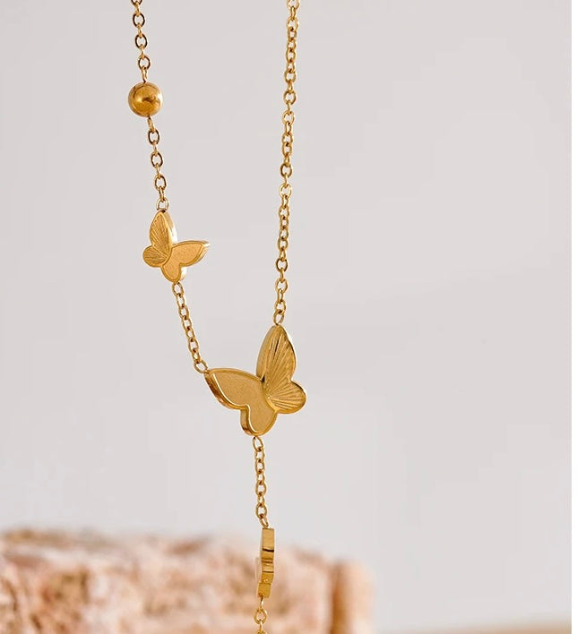 Dainty Butterfly Necklace