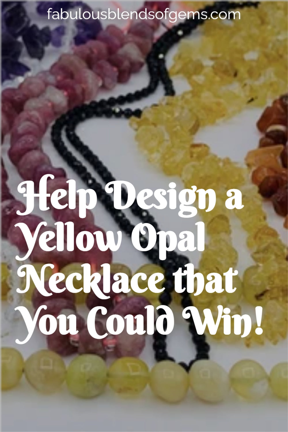 Yellow Opal Necklace Design Contest