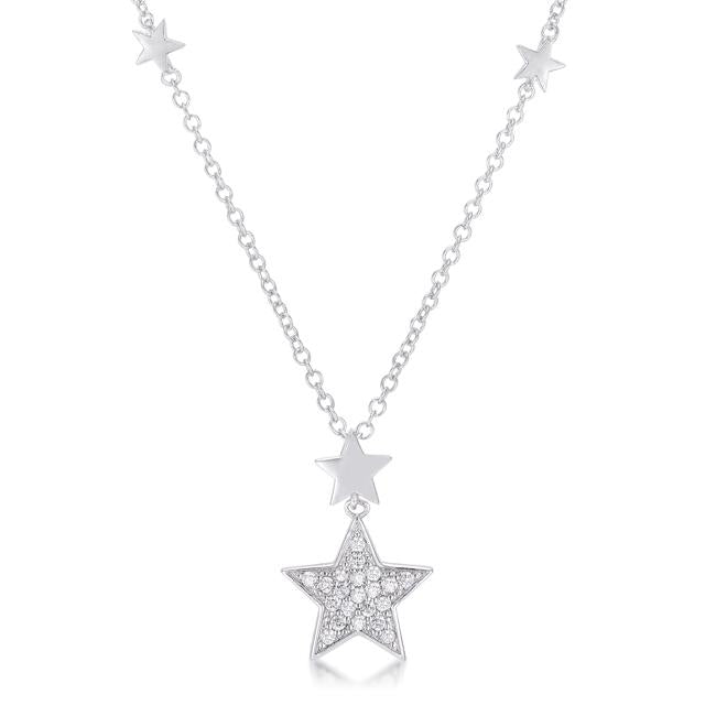 Sparkling Star Pendant Necklace
