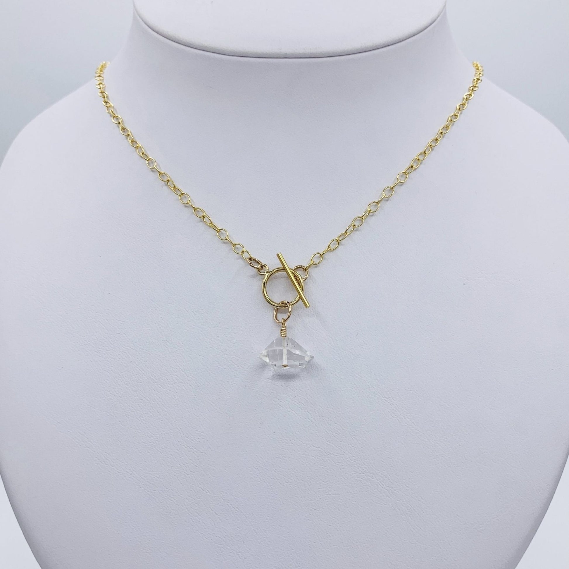 Herkimer Diamond necklace 